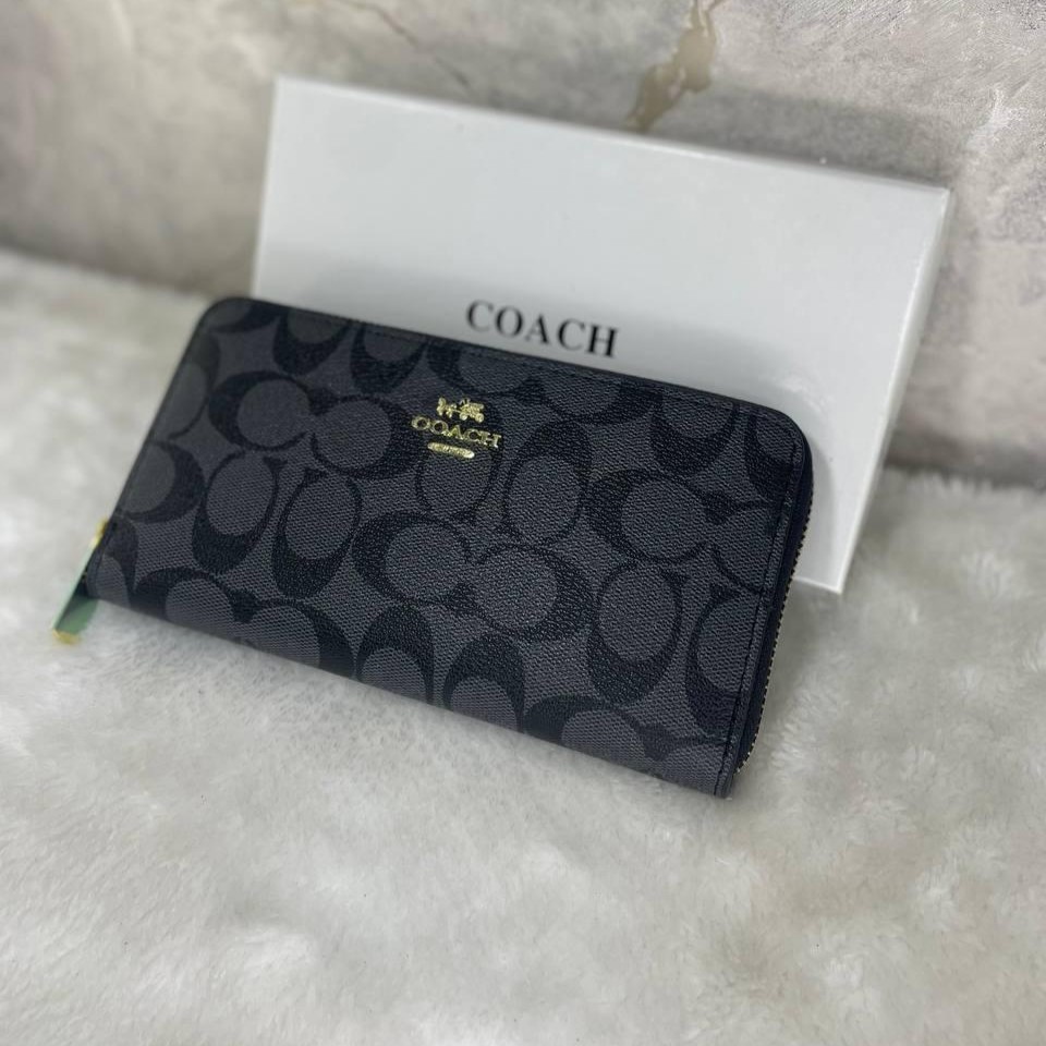 Coach New York - Portefeuille Zippé Accordéon