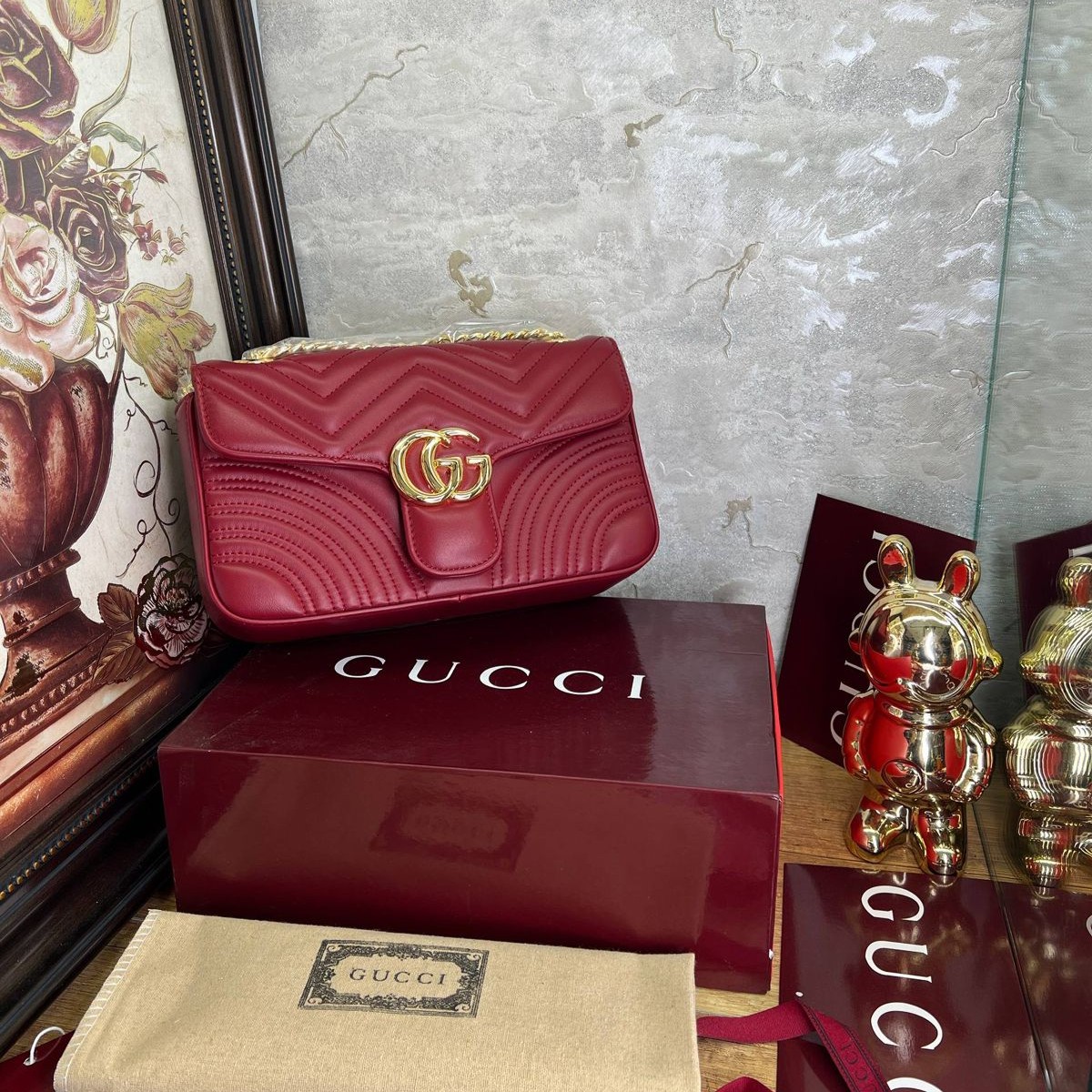 Gucci - Sac Matelassé GG Marmont